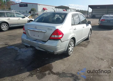 2011 Nissan Versa 1.8S из США, поврежденный, VIN 3N1BC1AP4BL481350